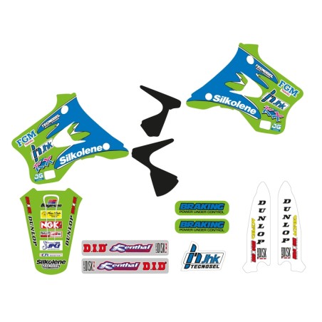 Kit adhesivos TECNOSEL Team Kawasaki 1996