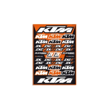 Kit Adhesivos Blackbird Standard KTm 5523