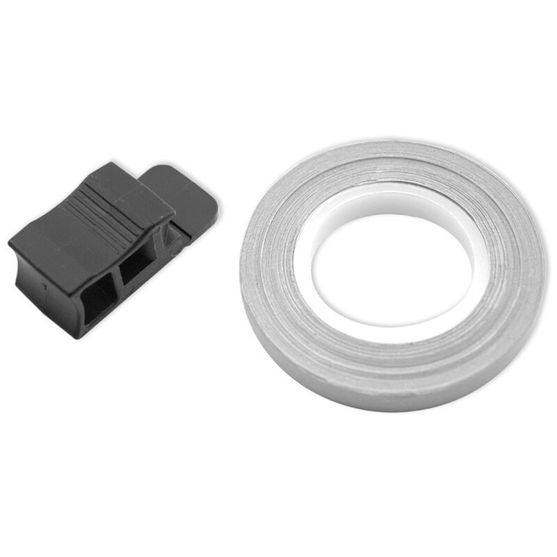 Adhesivo para llantas V PARTS 6m x 7mm plata reflectante