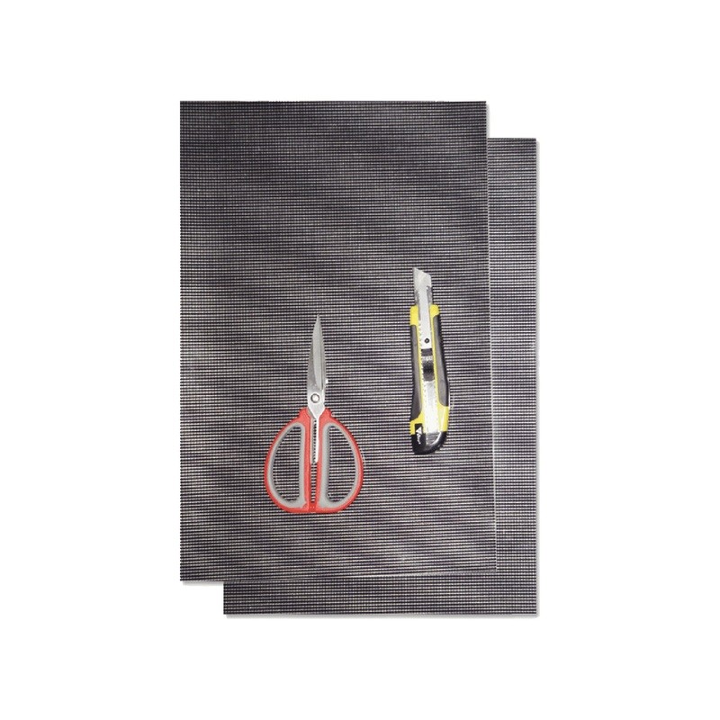 Adhesivo diseño carbón BLACKBIRD Crystall