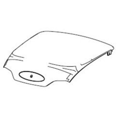 Tapa SHAD color aluminio SH40