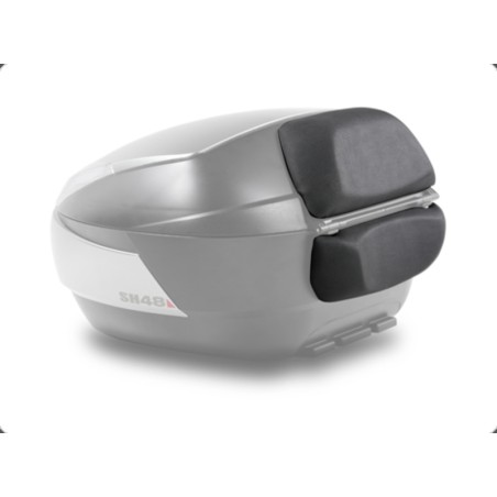 Respaldo doble SHAD negro para baúl SH48