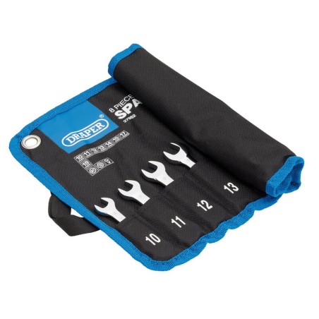 Juego de llaves combinadas métricas con carraca abatible DRAPER Hi-Torq® - 8 piezas