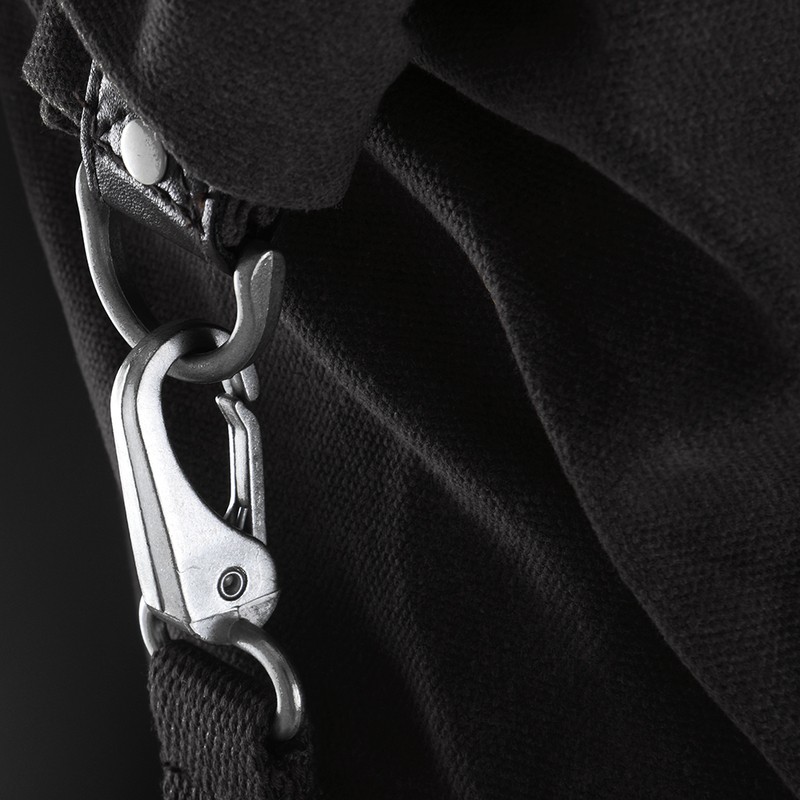 Bolsa enrollable OXFORD Heritage negro 30L