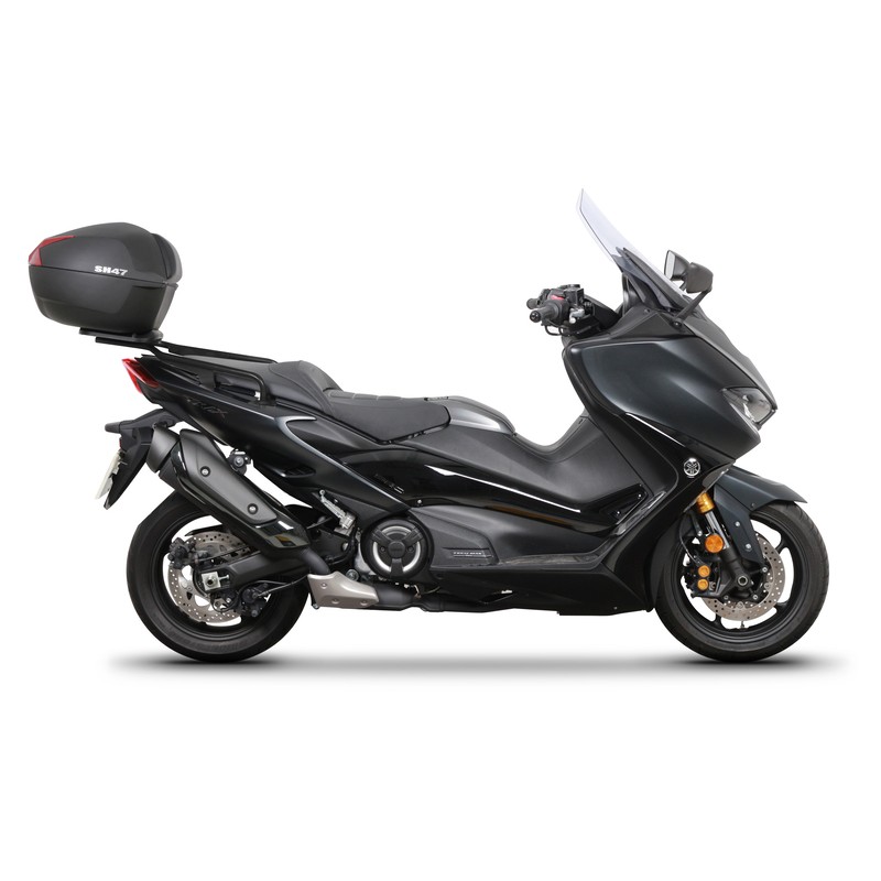 Baúl SHAD SH47 con catadióptrico rojo