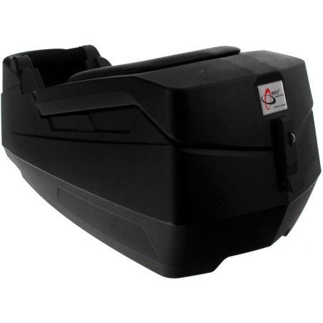 ART Twin Rear Cargo Box Solid Black 2x48L