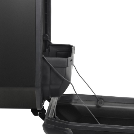 Maleta izquierda alumino SHAD Terra Black 47L