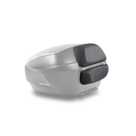 Baúl SHAD SH48 Gris Tapa CARBONO + DOBLE Respaldo