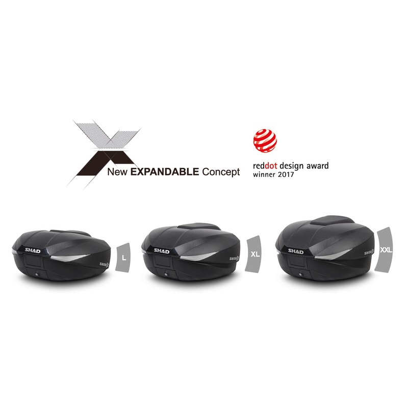 Baúl SHAD SH58X CARBON