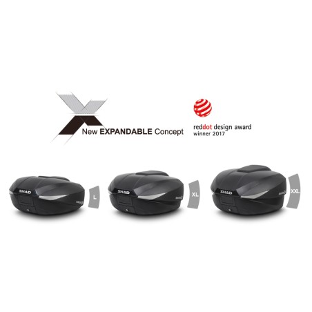 Baúl SHAD SH58X CARBON