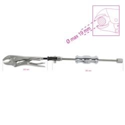 Alicate autoblocante ajustable BETA con masa de impacto 2