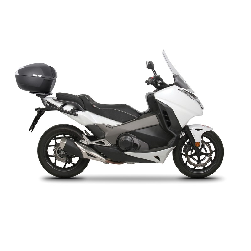 Baúl SHAD SH47 con catadióptrico blanco