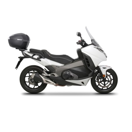 Baúl SHAD SH47 con catadióptrico blanco