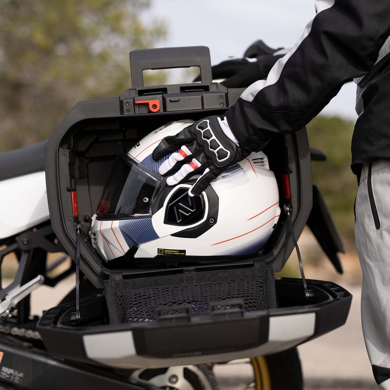 Juego de maletas laterales expandibles SHAD SH38X Carbono