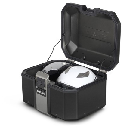 Baúl aluminio SHAD Terra Black 48L