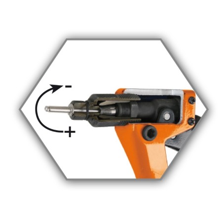 BETA Remachadora ultra-compacta con ajuste del esfuerzo