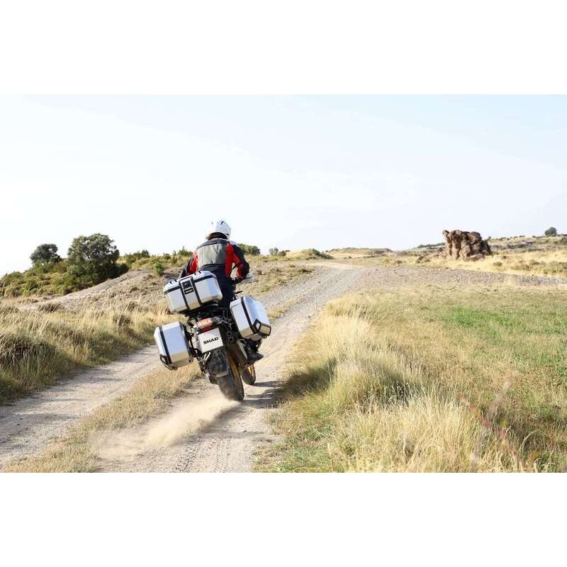 Pack maletas SHAD Terra 120L - Baúl 37L + Maleta derecha 36L + Maleta izquierda 47L