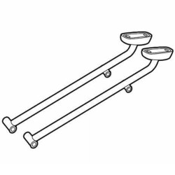 Fijaciones Top SHAD Suzuki BANDIT 600'00 2