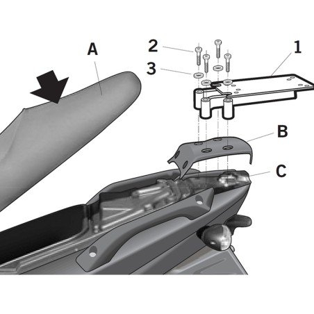 Fijaciones Top GILERA RUNNER 50SP-VX