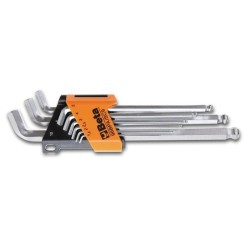 JUEGO DE LLAVES ALLEN CABEZA ESFÉRICA CON SOPORTE BETA (96 BPA/SC9)