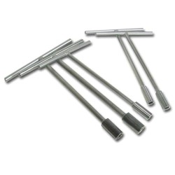 Juego de 5 llaves vasos  en T  BIHR