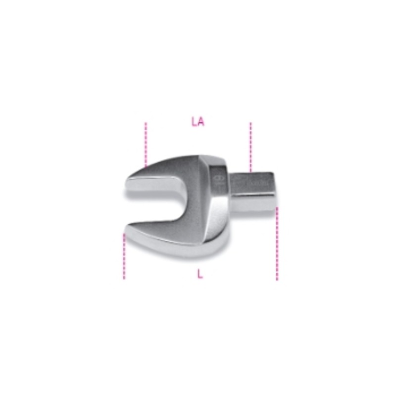 Llave fija para barras dinamométricas con unión rectángular BETA - 14mm