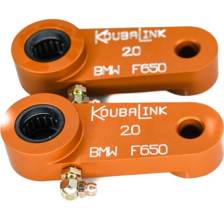Kit de bajada KOUBALINK (50.8 mm) naranja - BMW F650 Funduro