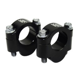 Alzas de manillar SCAR +20mm Ø28,6mm negro