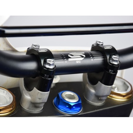 Alzas de manillar SCAR +20mm Ø28,6mm negro