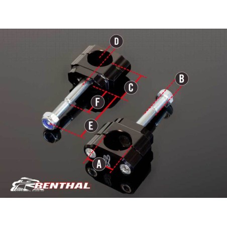 Torretas Renthal para Yamaha CL018