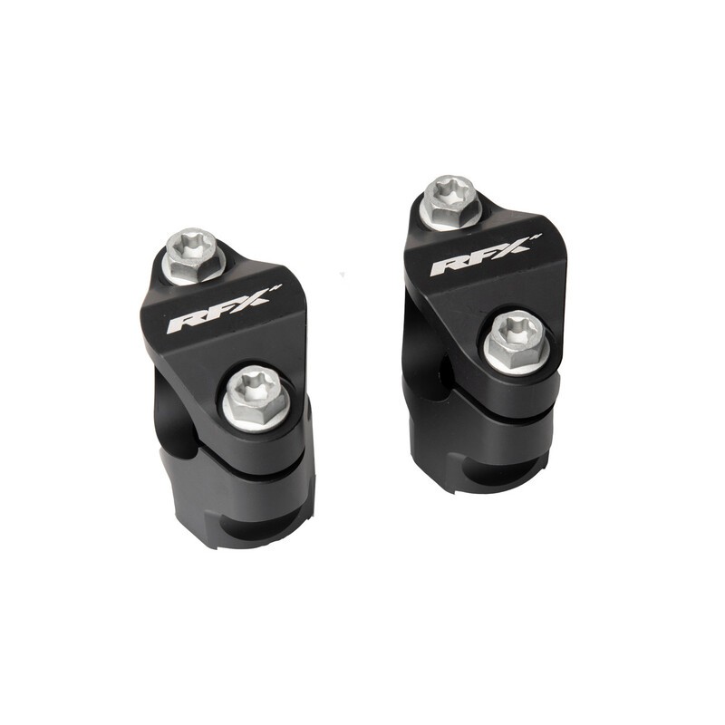 Torretas de manillar RFX Race 28,6 mm (negro)