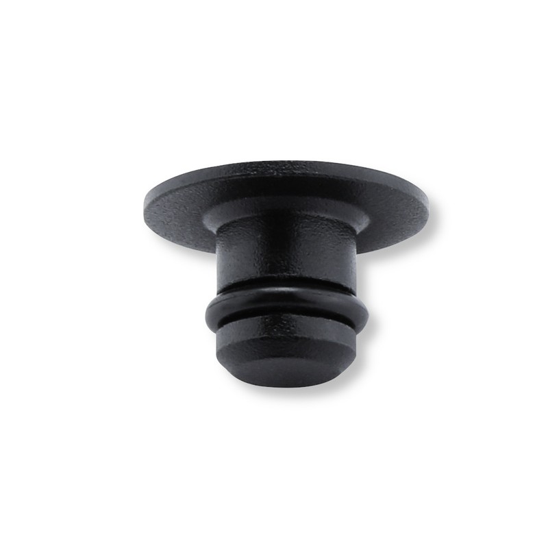 Tapones para rosca retrovisor HIGHSIDER aluminio CNC M10 - Negro mate