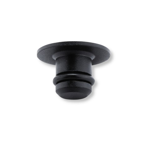 Tapones para rosca retrovisor HIGHSIDER aluminio CNC M10 - Negro mate