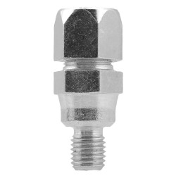 Adaptador pinza M10/125 rosca derechas blanco V PARTS