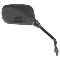 Retrovisor derecho universal V PARTS manillar ovalado M10 x 1.25 rosca derecha