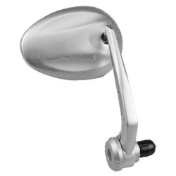 Retrovisor ambos lados universal V PARTS al puño ovalado plata
