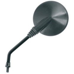 Retrovisor izquierdo universal V PARTS manillar redondo M10 x 1.25 rosca izquierda