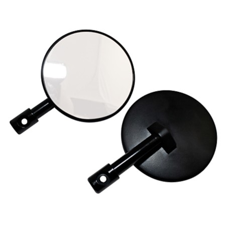 BIHR Mirror Universal 80mm - Black 
