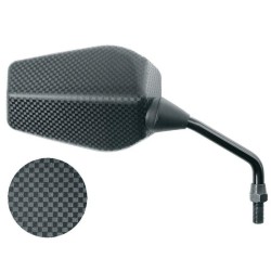 Retrovisor derecho VICMA universal - C/Fiber M10/125 (Sustituye E694)