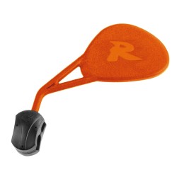 Retrovisor izquierdo universal V PARTS Enduro R (homologado) con brida Naranja