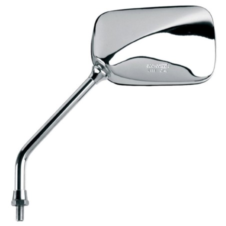 Retrovisor izquierdo universal V PARTS Custom M10 cromado