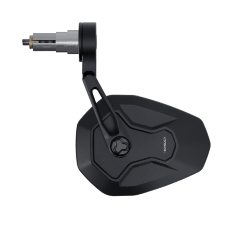 HIGHSIDER Ventura-RS Evo-Short Handlebar End Mirror, Black