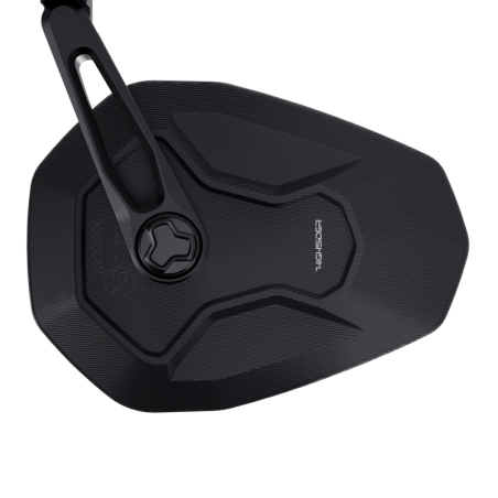 HIGHSIDER Ventura-RS Evo-Short Handlebar End Mirror, Black