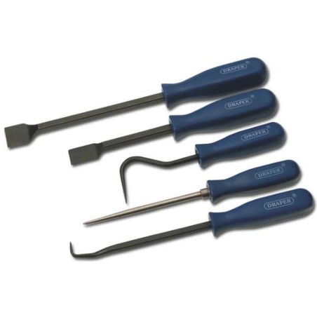 Juego de rascador y accesorios DRAPER 5uds