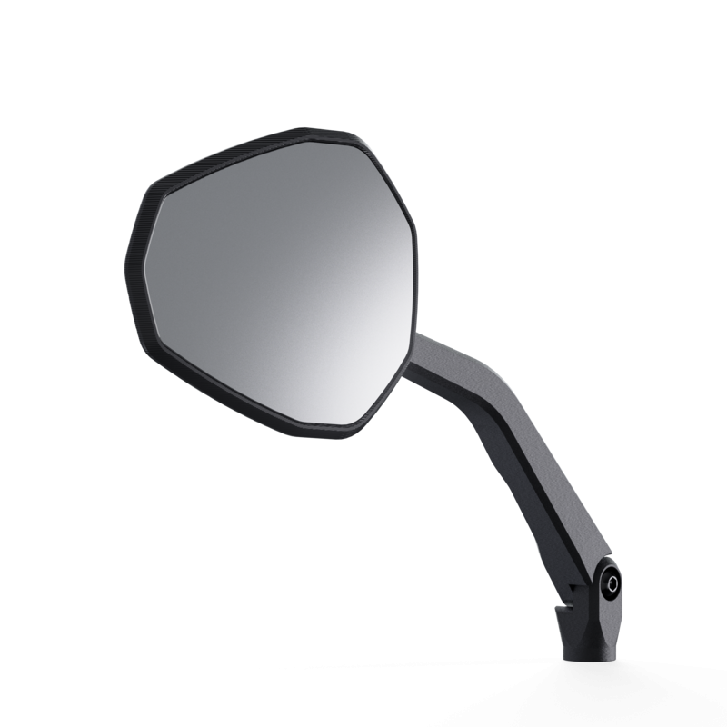 HIGHSIDER Ventura-RS Mirror, Black, E-marked, Pair