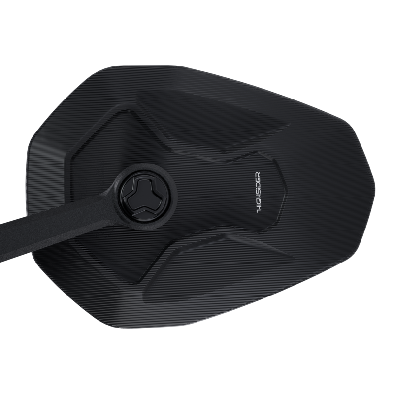 HIGHSIDER Ventura-RS Mirror, Black, E-marked, Pair