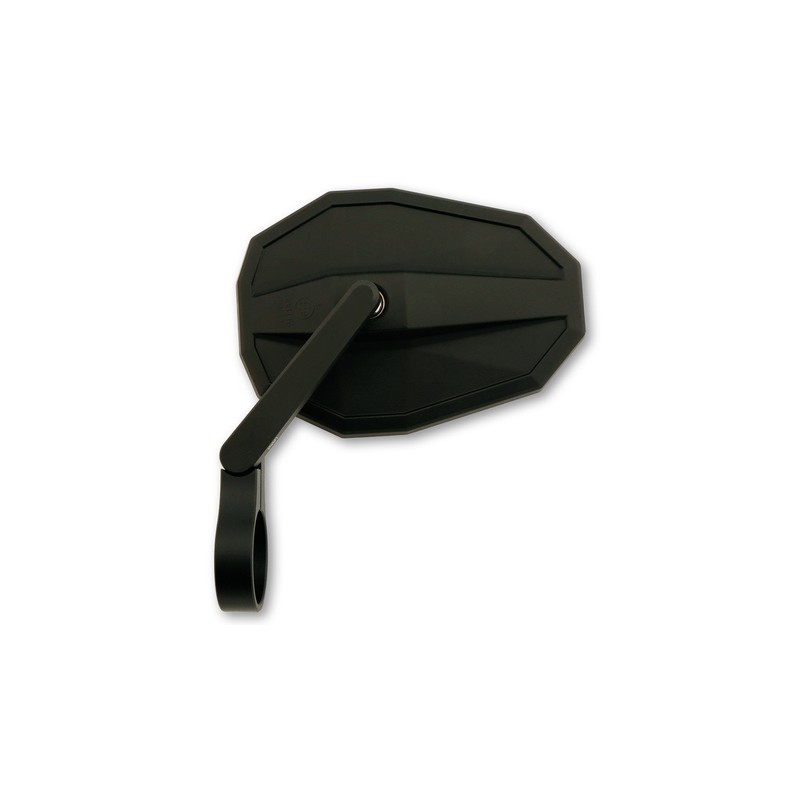 HIGHSIDER smart STRAIGHT handlebar end mirror, short