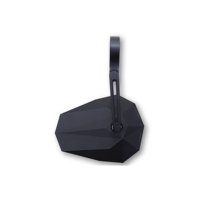 Retrovisor de manillar HIGHSIDER Stealth-X5 (corto)