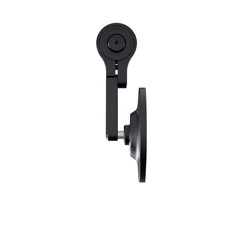 HIGHSIDER Conero-XS Evo Short Handlebar End Mirror, Black