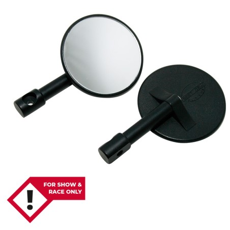 HIGHSIDER smart Handlebar end mirror, round